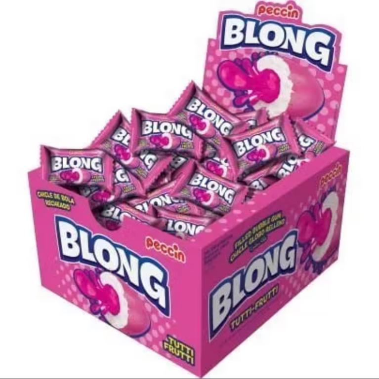 CHICLE BLONG TUTTI FRUTTI C/40UN 200G
