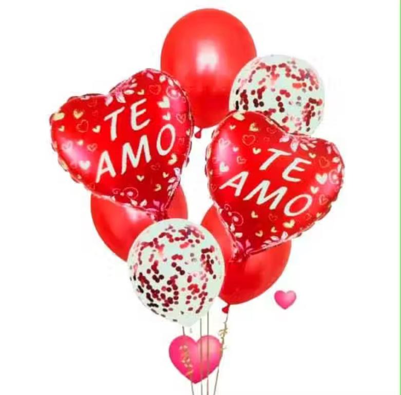 KIT BALOES TE AMO C/07UN