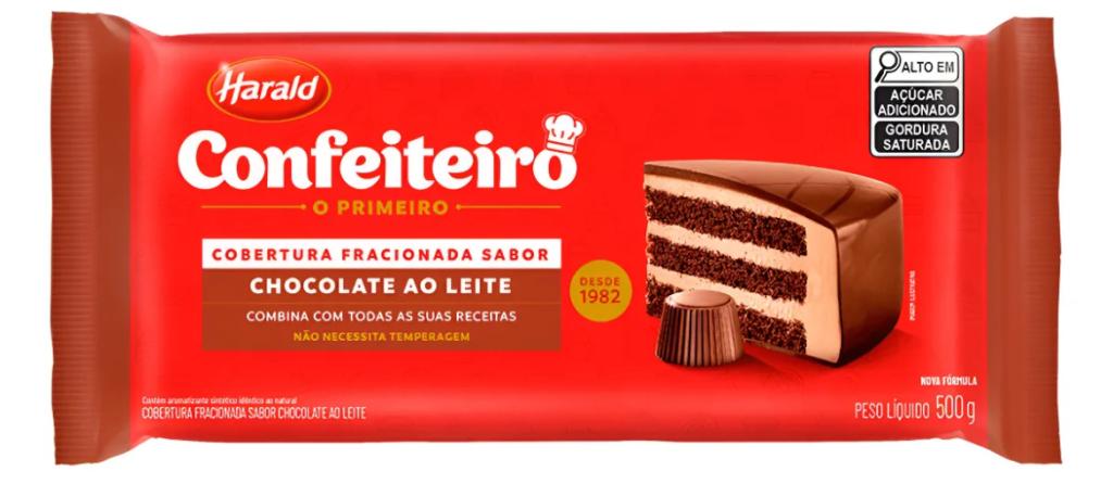 COBERTURA BARRA CONFEITEIRO AO LEITE 500G