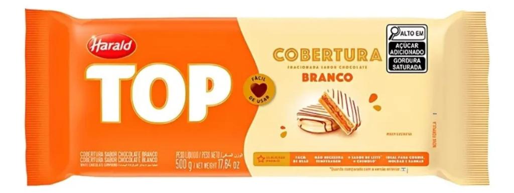 COBERTURA BARRA TOP BRANCO 500g