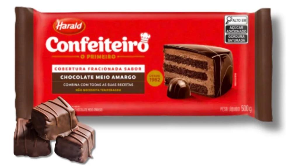 COBERTURA BARRA CONFEITEIRO M. AMARGO 500G