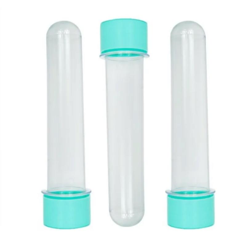 TUBETE 8CM VERDE BEBE C/10UN