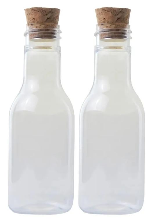 GARRAFINHA 50ML TAMPA ROLHA C/10UN