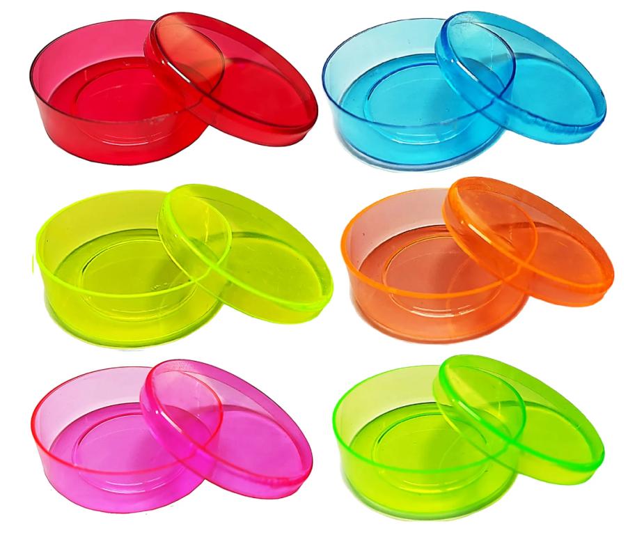 LATINHA ACRILICA LARANJA NEON C/10UN