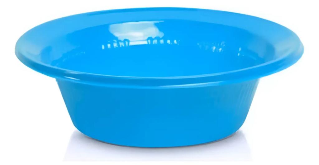 CUMBUCA PLAST. FORFEST AZUL CLARO 15CM C/10UN