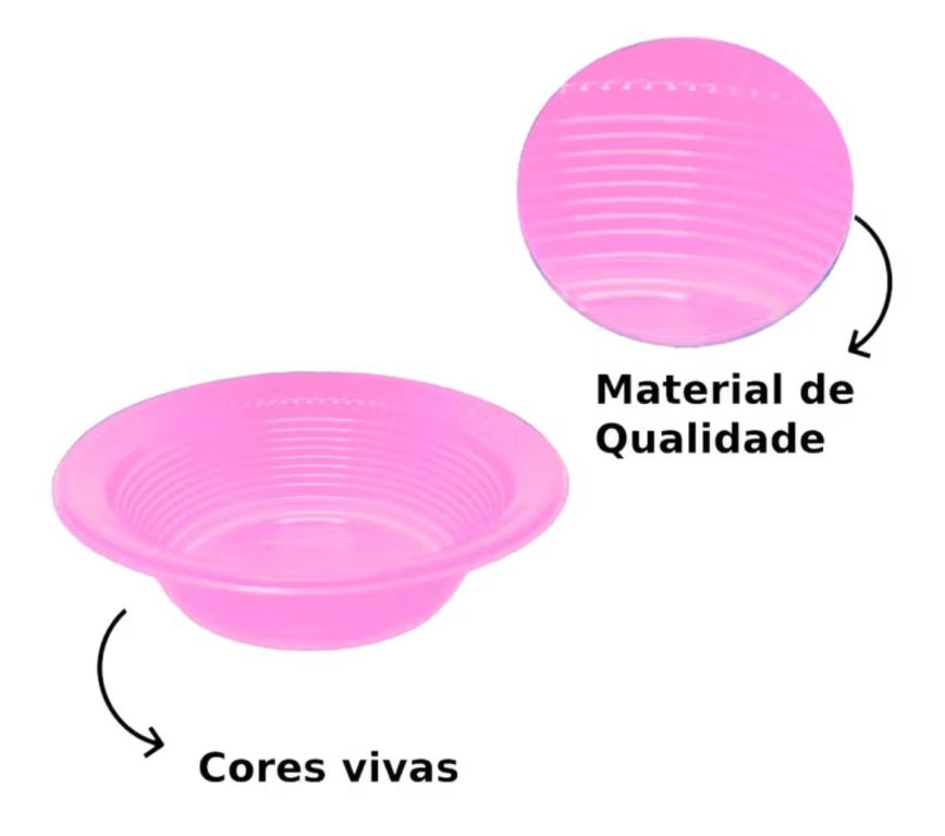 CUMBUCA PLAST. FORFEST ROSA CLARO 15CM C/10UN