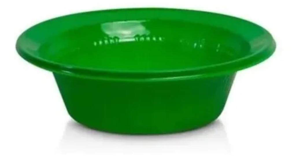 CUMBUCA PLAST. FORFEST VERDE BANDEIRA 15CM C/10UN