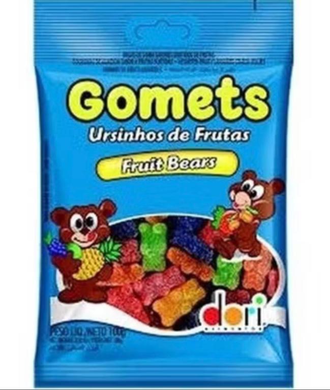 GOMETS DORI URSINHOS DE FRUTAS 150G