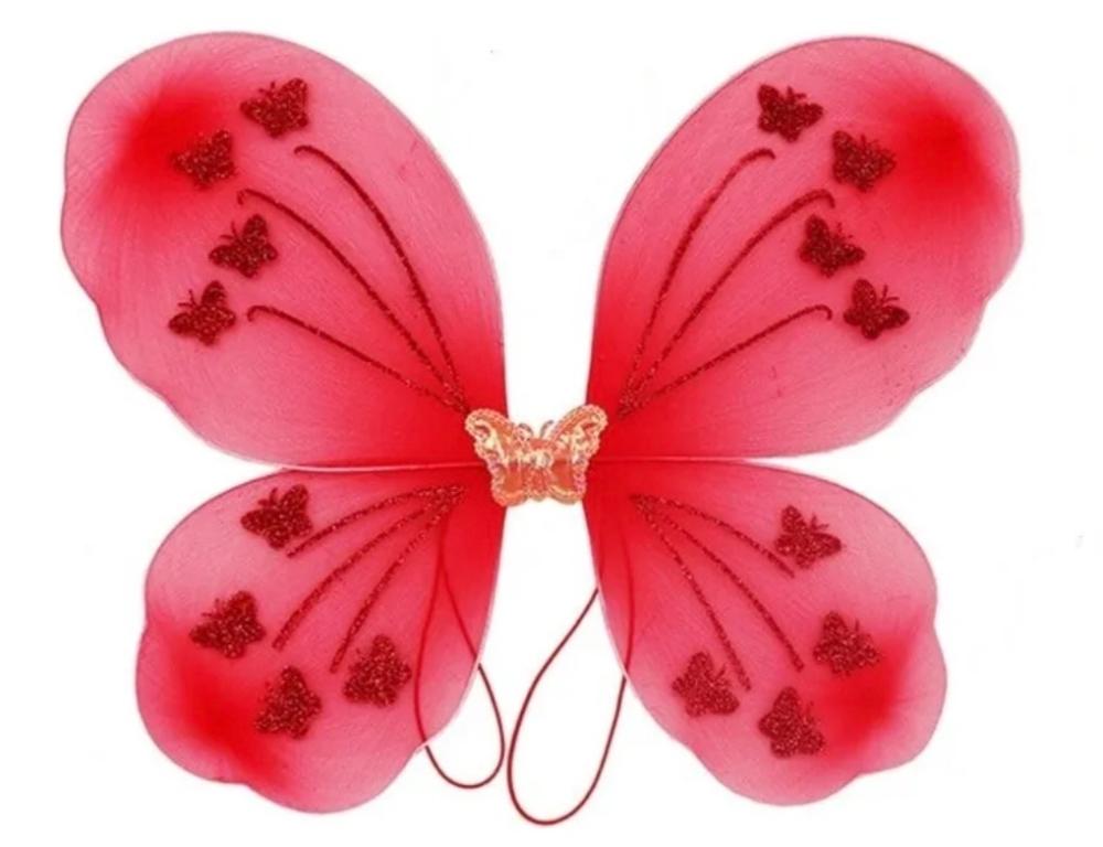 ASA BORBOLETA VERMELHA