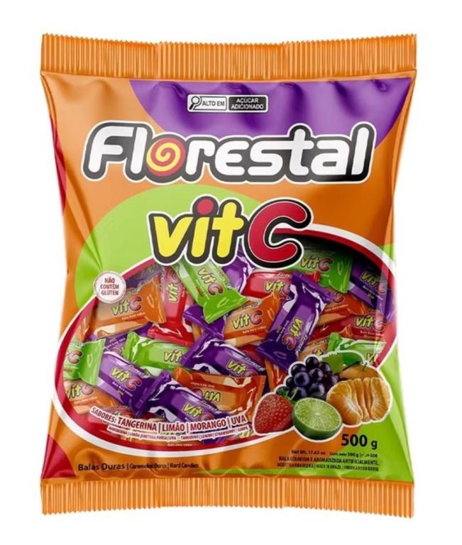 BALA FLORESTAL VIT C 500G