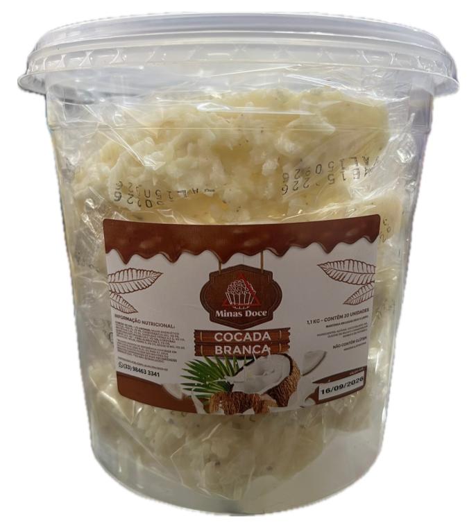 COCADA BRANCA MINAS DOCE 1,1KG C/20UN