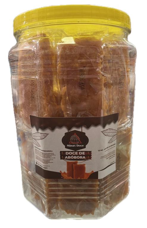 DOCE DE ABOBORA MINAS DOCE 1,2KG C/20UN