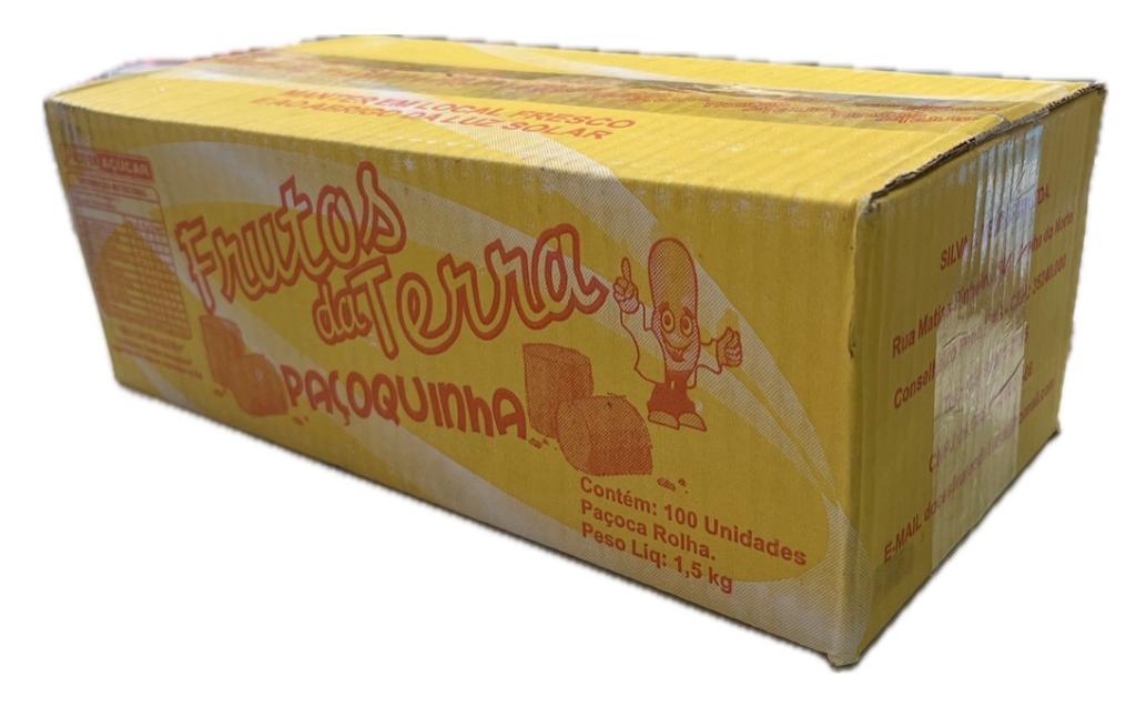 PACOCA FRUTOS DA TERRA ROLHA 15G CX/100UN