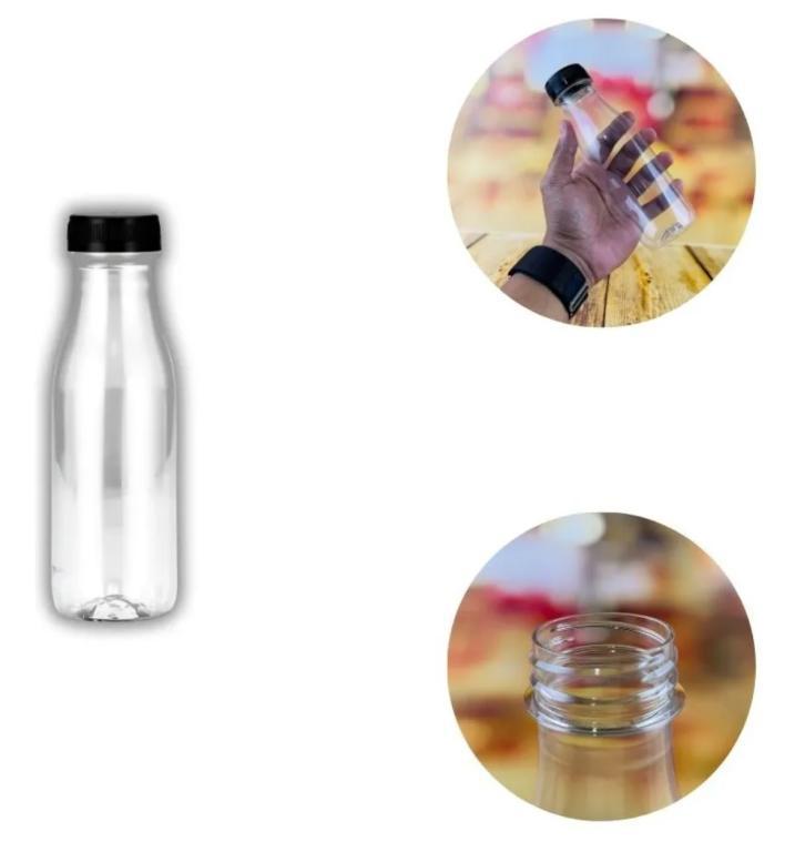 GARRAFA PLAST. PET GALVANOTEK G3540 400ML C/05UN