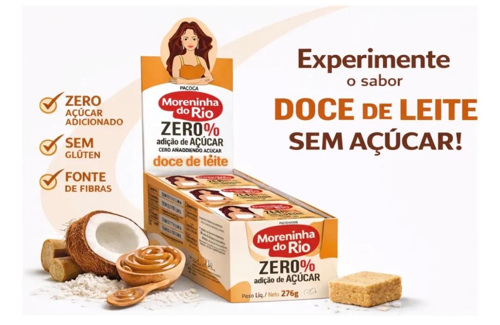 PACOCA MORENINHA DO RIO ZERO ACUCAR C/ DOCE DE LEITE 23G