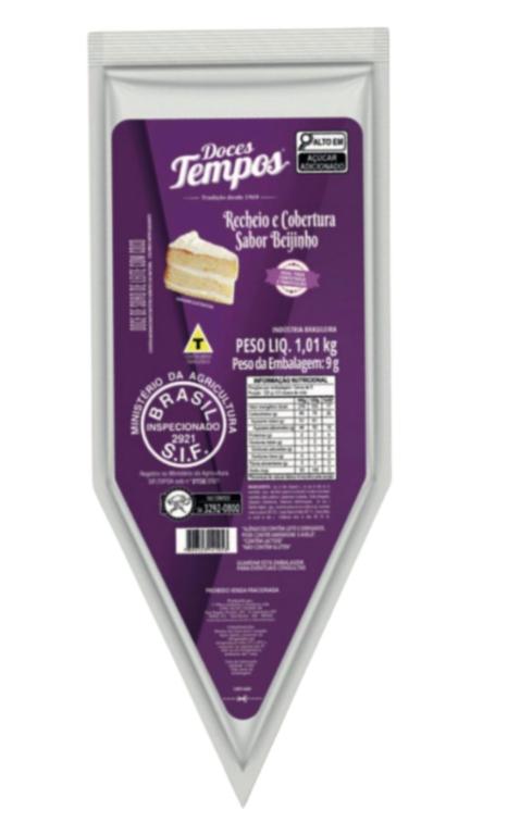 RECHEIOS DOCES TEMPOS BEIJINHO 1,01KG