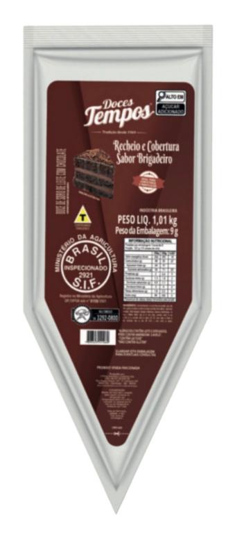 RECHEIOS DOCES TEMPOS BRIGADEIRO 1,01KG