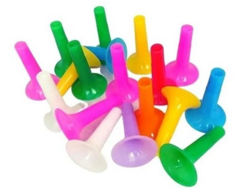 MINI BRINQUEDO CORNETAS JUNCO C/10UN