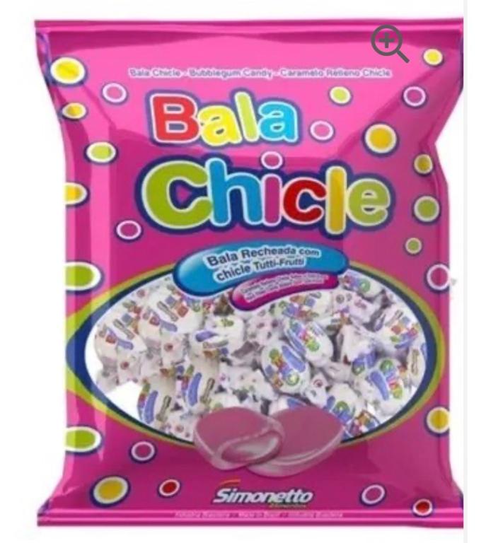 BALA SIMONETTO CHICLETA TUTTI FRUTTI 500G