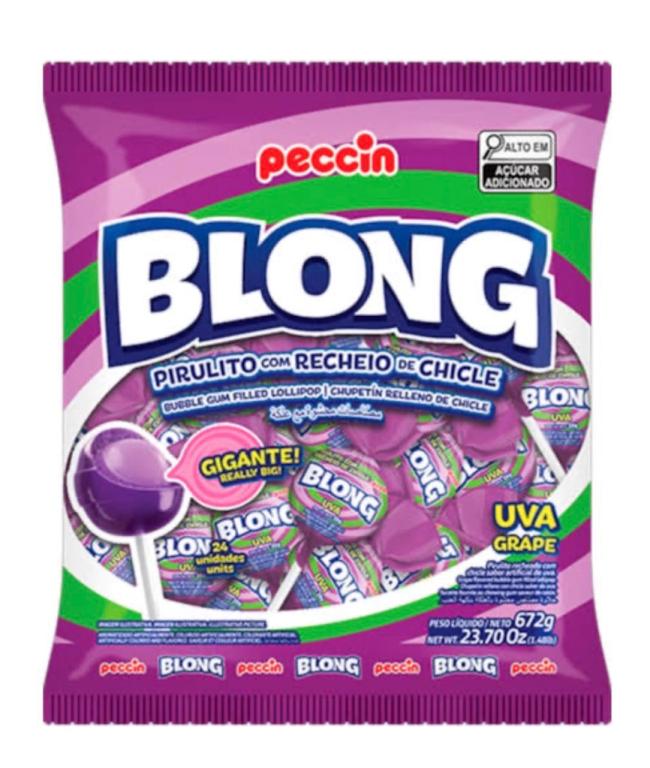 PIRULITO BLONG UVA 672G