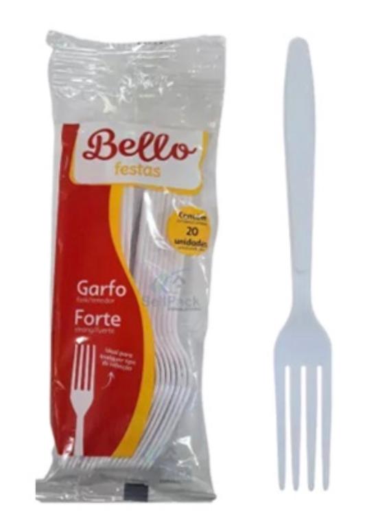 GARFO REFEICAO MASTER BELLO FESTAS BRANCO C/20UN