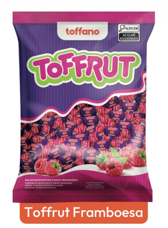 BALA TOFFANO TOFFRUT FRAMBOESA 400G