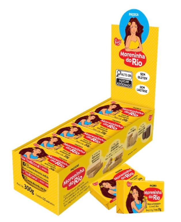 PACOCA RETANG. AMARELA MORENINHA DO RIO C/15UN