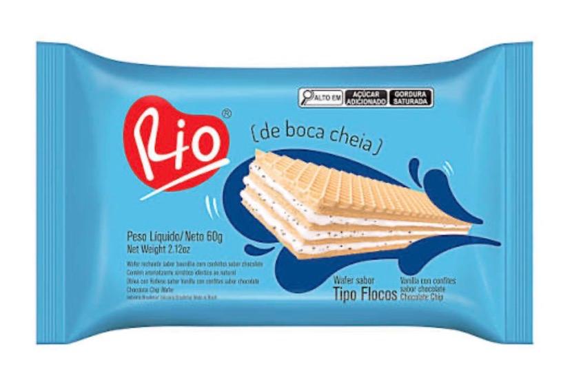 WAFER RIO FLOCOS 60G