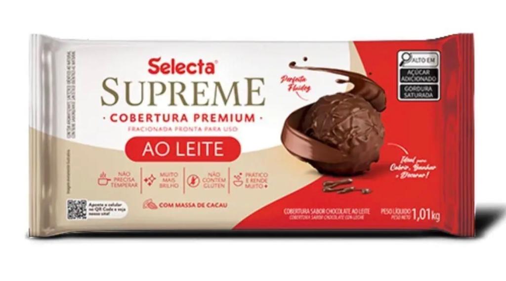 COBERTURA BARRA SUPREME AO LEITE 1,01KG
