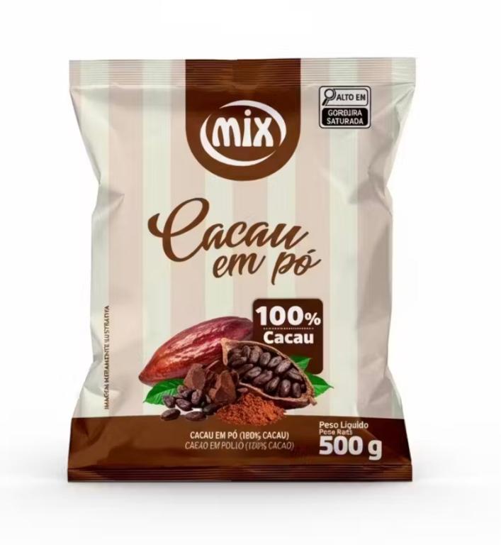 CACAU EM PO MIX 100% 500G
