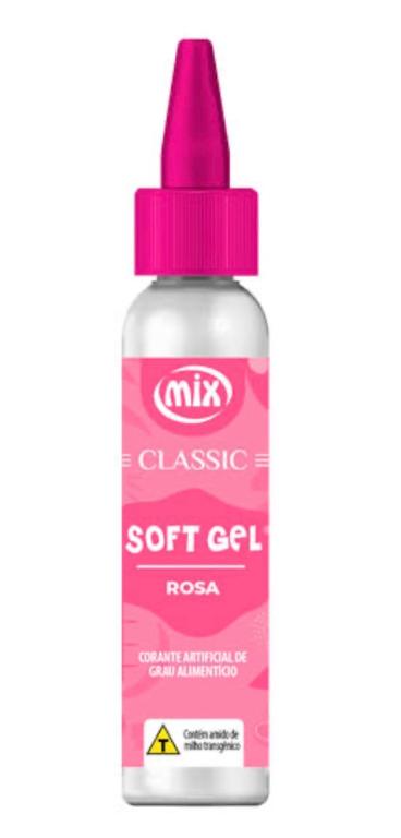 CORANTE GEL MIX ROSA 25G