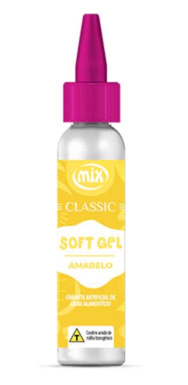CORANTE GEL MIX AMARELO 25G