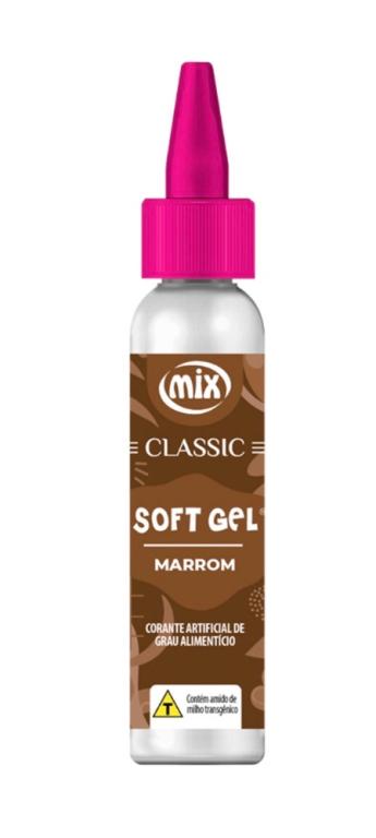 CORANTE GEL MIX MARROM 25G