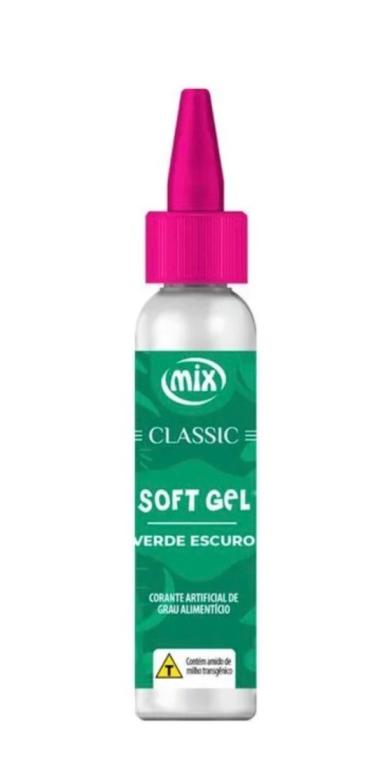 CORANTE GEL MIX VERDE ESCURO 25G