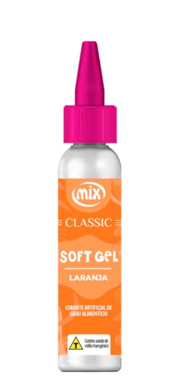 CORANTE GEL MIX LARANJA 25G
