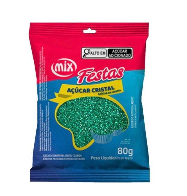 ACUCAR CRISTAL MIX VERDE 80G