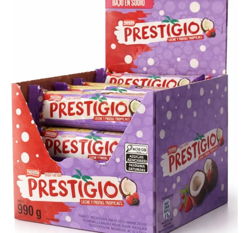 CHOCOLATE NESTLE PRESTIGIO FRUTAS VERMELHAS 33G