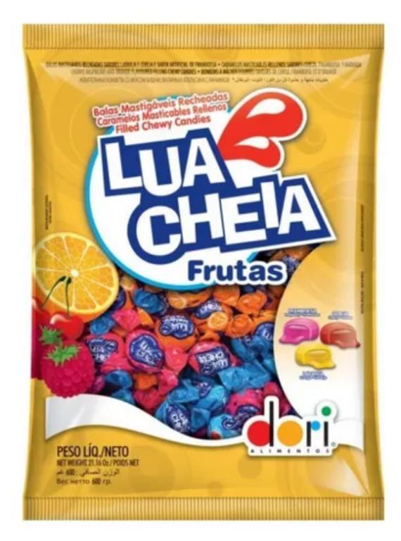 BALA DORI LUA CHEIA FRUTAS 500G