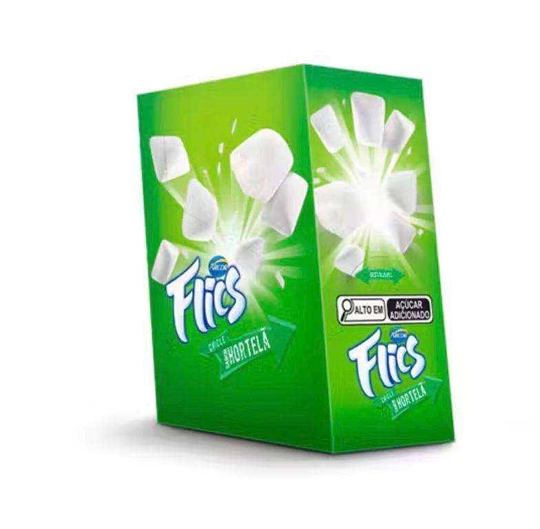 CHICLE FLICS HORTELA 17G