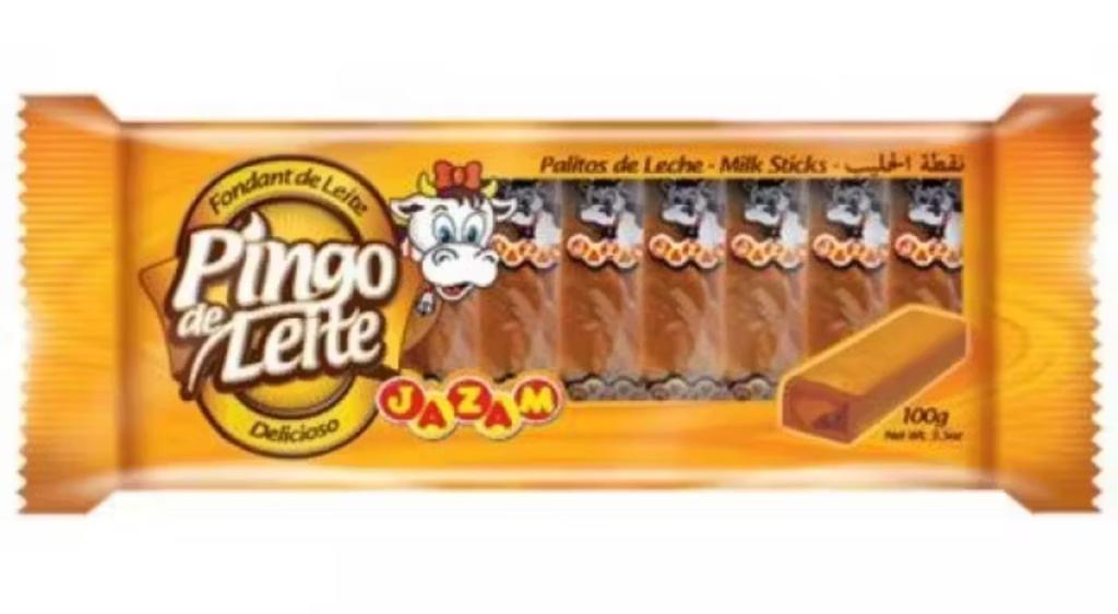 DOCE PINGO DE LEITE JAZAM 100G