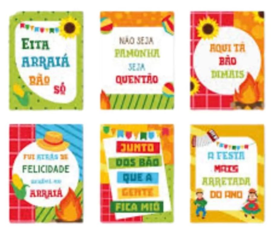 PAINEL FESTA JUNINA 6 PARTES