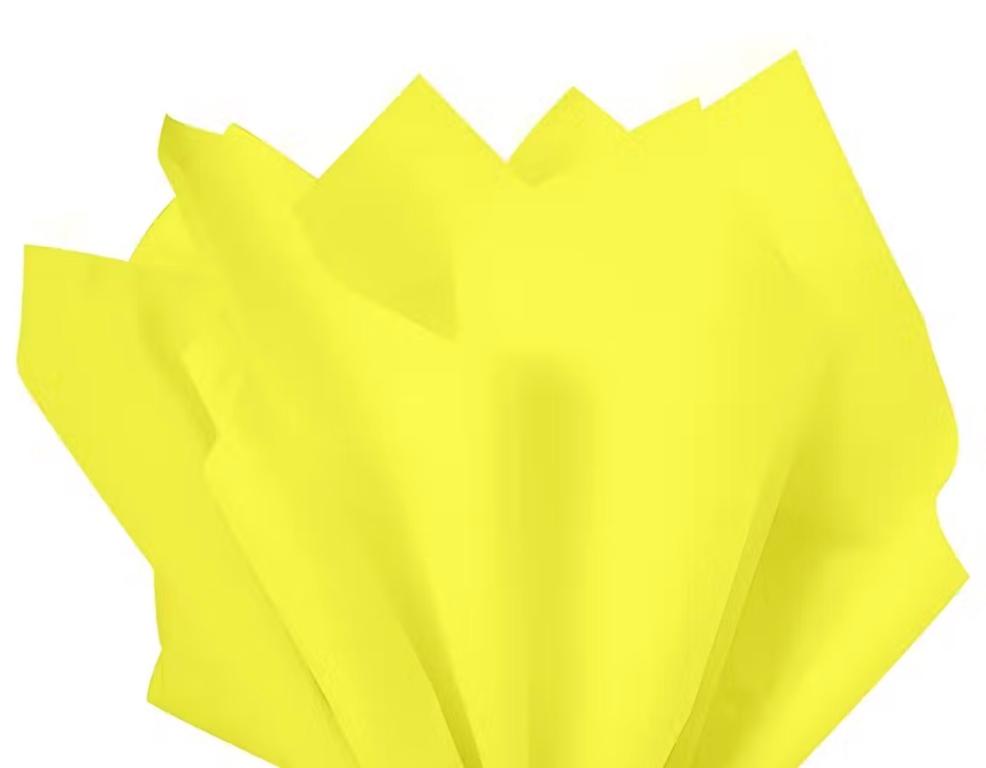 PAPEL SEDA AMARELO 48X60