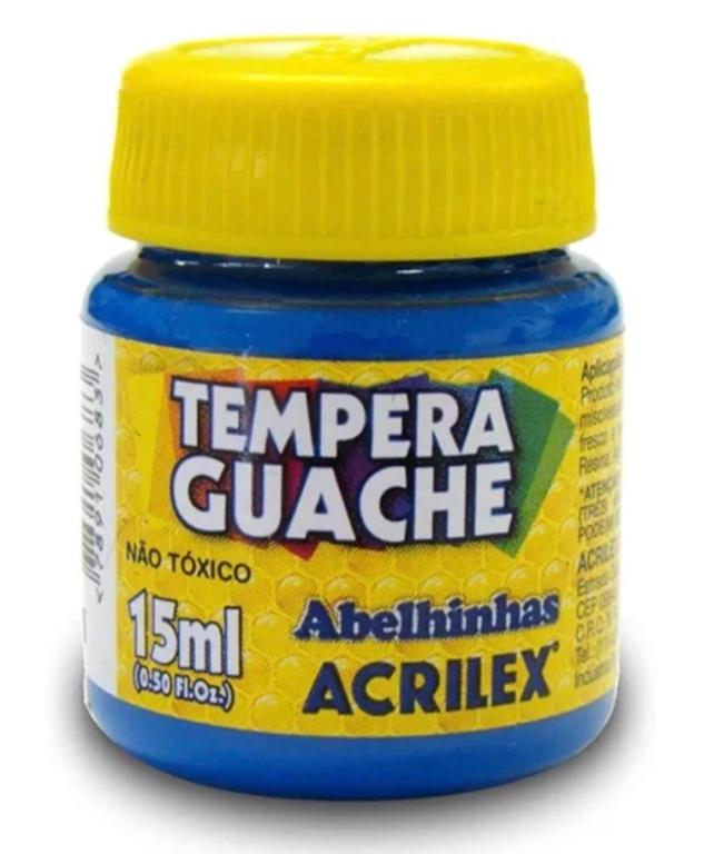 TINTA GUACHE AZUL 15ML