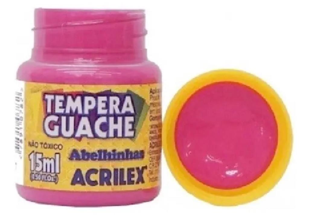 TINTA GUACHE ROSA 15ML