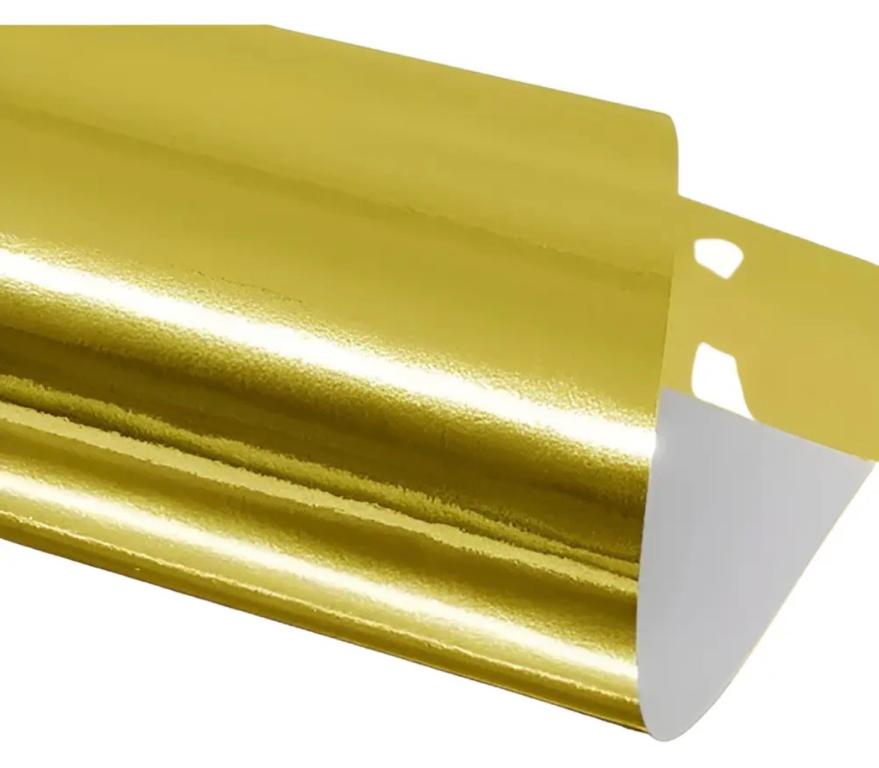 PAPEL LAMINADO DOURADO 45X59