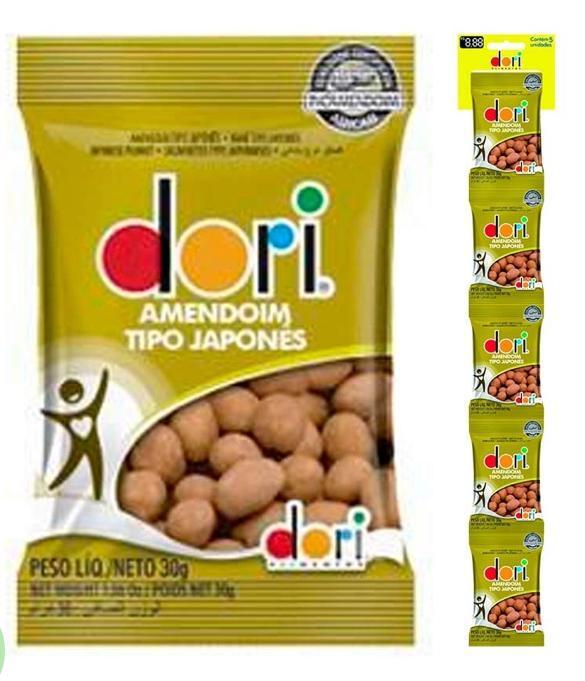 AMENDOIM DORI CARTELA JAPONES CT/05X30G