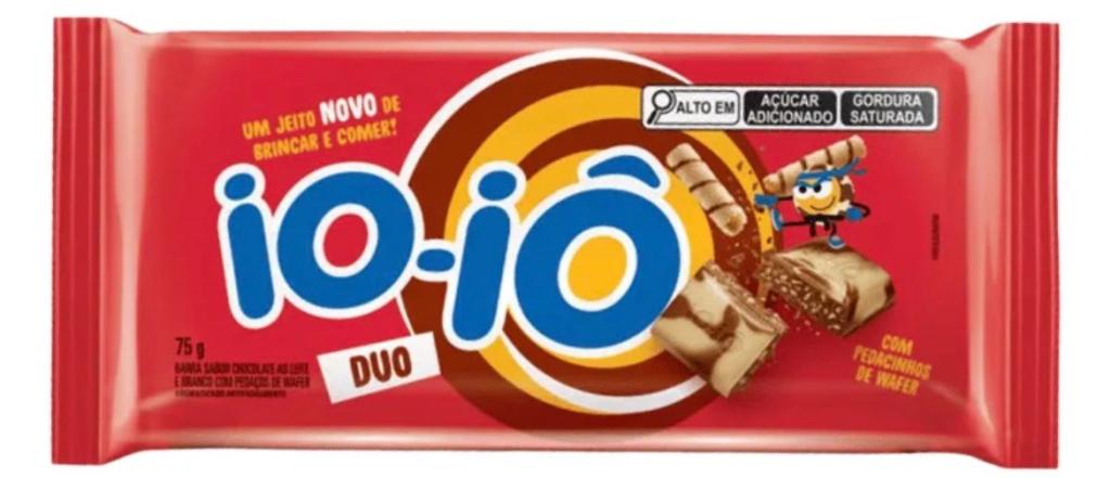 BARRA HERSHEY'S IO-IO AO LEITE E BRANCO 75G
