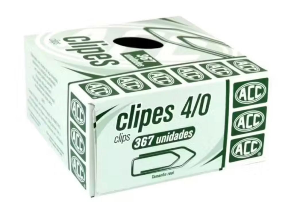 CLIPS GALVANIZADO N° 4/0 C/367UN