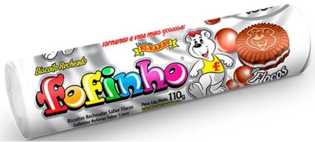 BISCOITO RECHEADO FOFINHO FLOCOS CX/30X110G
