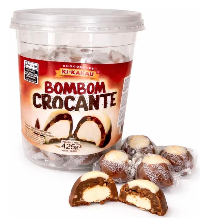 BOMBOM CROCANTE KIKAKAU C/25UN 425G
